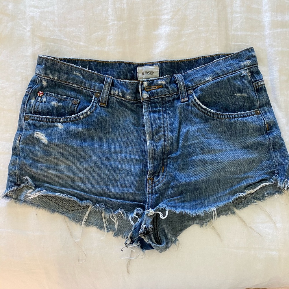 Hudson denim shorts